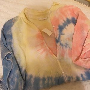 Karlie Gauze Coverup/Romper